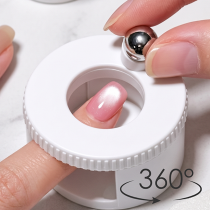 Ímã Giratório 360º para Esmalte Magnético Efeito Olho de Gato