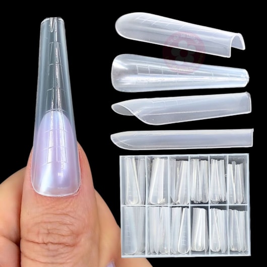 Kit 12 modelos de Molde F1 288 peças 65 para unhas