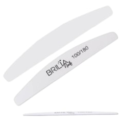 Kit 20 Lixa Boomerang 100/180 2mm Brilia Nails Kit 20 Lixa Boomerang 100/180 2mm Brilia Nails