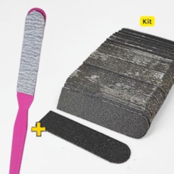 Kit base + Refil de lixa 150 Alta Performance 100un Cels Kit base + Refil de lixa 150 Alta Performance 100un Cels
