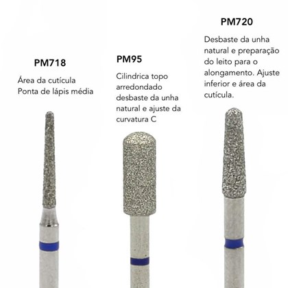 Kit Brocas Diamantadas Mais Usadas PM718