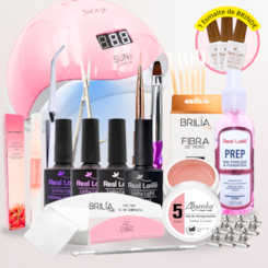 Kit Completo Alongamento Fibra de Vidro com Cabine Sun 5 +Esmalte Brinde Kit Completo Alongamento Fibra de Vidro com Cabine Sun 5 +Esmalte Brinde