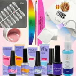 Kit Completo para Alongamento De Unhas Softgel Vòlia com Cabine 48W Kit Completo para Alongamento De Unhas Softgel Vòlia com Cabine 48W