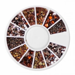 Kit de pedrarias Disco Coleção Café #12 Kit de pedrarias Disco Coleção Café #12