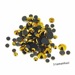 Kit de pedrarias Disco Grande Mix Strass 2, 3 e 4mm