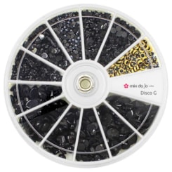 Kit de pedrarias disco grande Preto Kit de pedrarias disco grande Preto