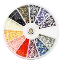 Kit de pedrarias disco grande Strass 2mm Kit de pedrarias disco grande Strass 2mm