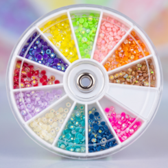 Kit de pedrarias Disco Margarida 2,5mm