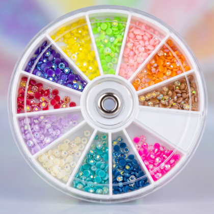 Kit de pedrarias Disco Margarida 2,5mm