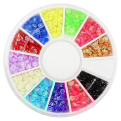 Kit de pedrarias Disco Margarida 2,5mm Kit de pedrarias Disco Margarida 2,5mm