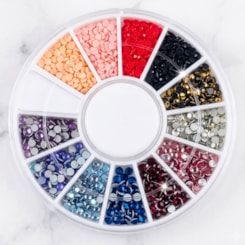 Kit de pedrarias Disco Strass 2mm