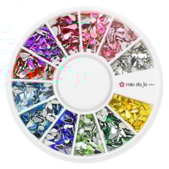 Kit de pedrarias disco Strass Gota 2 x 4mm Kit de pedrarias disco Strass Gota 2 x 4mm