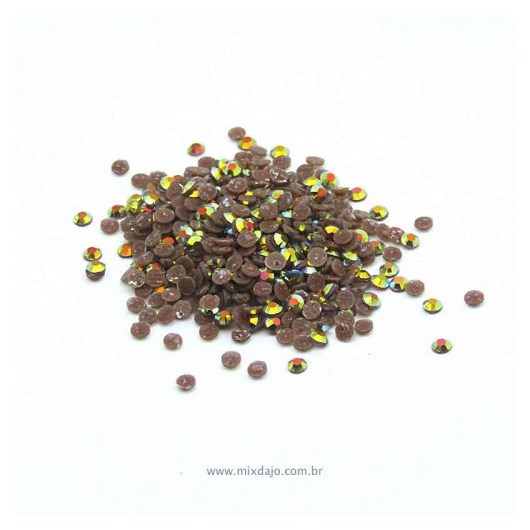 Kit de pedrarias Disco Strass Jelly Café AB 2, 3 e 4mm - Imagem principal - 4655178c-9ef2-418b-ace3-cda70ce07451