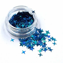 Kit Glitter Lirio 12 Cores - Cor: Estrelinhas GMCE1 Kit Glitter Lirio 12 Cores - Cor: Estrelinhas GMCE1