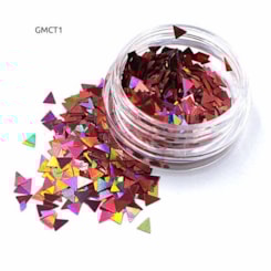 Kit Glitter Lirio 12 Cores - Cor: Triângulos GMCT1 Kit Glitter Lirio 12 Cores - Cor: Triângulos GMCT1