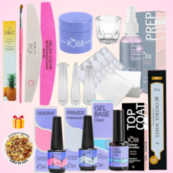 Kit Iniciante Alongamento De Unhas No Molde F1 Vòlia
