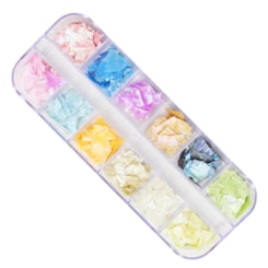 Kit Madre Pérola Mix da Jo 12 cores Kit Madre Pérola Mix da Jo 12 cores