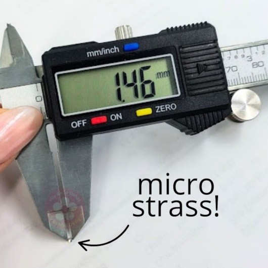 Kit Micro Strass Furta Cor 6 Tamanhos 1440 peças para unhas