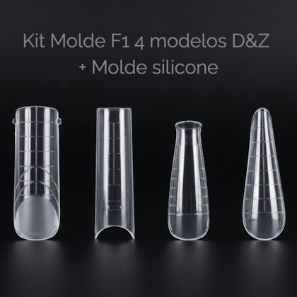 Kit Molde F1 com 4 modelos D&Z 120un
