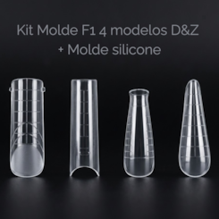 Kit Molde F1 com 4 modelos D&Z 120un Kit Molde F1 com 4 modelos D&Z 120un