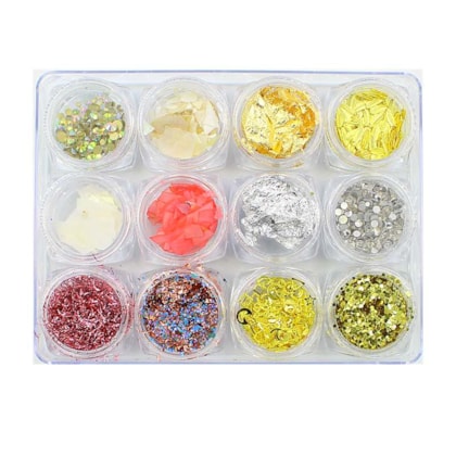 Kit Para Decoracao De Unhas 4 Tipos