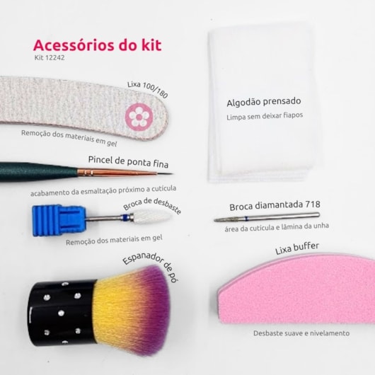 Kit para esmaltação em gel com Brilia - Imagem principal - 2ffdaa1a-ca16-469a-9549-7351d107beca