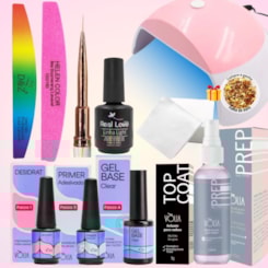 Kit para esmaltação em gel e blindagem Volia Uso pessoal com manual