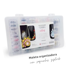 Kit pedrarias para unhas com 16.000 peças