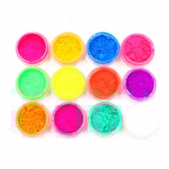 Kit Pigmento Neon 12 Cores Sioux Kit Pigmento Neon 12 Cores Sioux