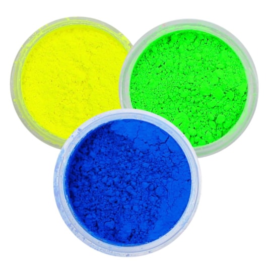 Kit Pó Neon P/ Pigmentação Copa Do Mundo para unhas