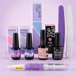 Kit Volia Preparadores para esmaltação blindagem ou alongamento 8 Itens Kit Volia Preparadores para esmaltação blindagem ou alongamento 8 Itens