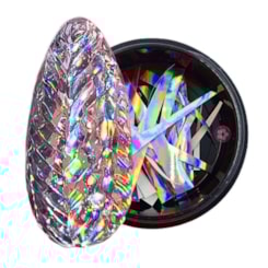 Lascas de diamante Prateado Furta Cor Mix da Jo Lascas de diamante Prateado Furta Cor Mix da Jo