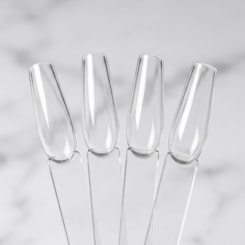 Leque Mostruário De Esmalte Transparente Bailarina