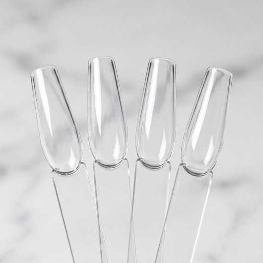 Leque Mostruário De Esmalte Transparente Bailarina para unhas