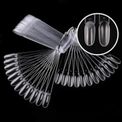 Leque Mostruário Transparente De Esmaltes