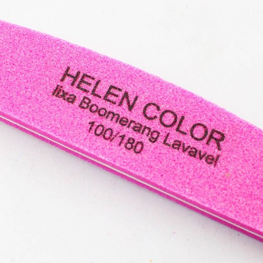Lixa Boomerang 2 em 1 100/180 Helen Color Polidora Colorida - Imagem principal - 1018b08e-6f12-4c35-b151-d2f094cf54b2