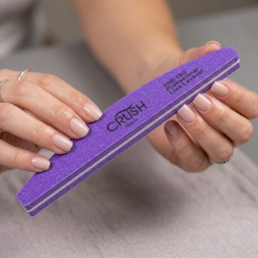 Lixa Buffer Boomerang Crush 100/180 para unhas