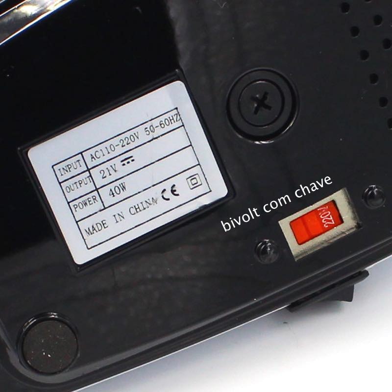 Lixa Elétrica D&Z 40.000 Rpm Com Pedal DeZ 5804 | Mix da Jo