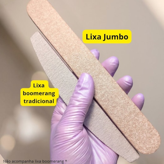 Lixa Jumbo Piu Bella 100/100 para unhas