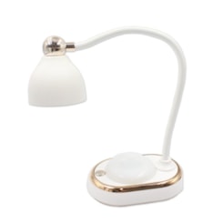 Luminária Articulada Copo 1002 Branca com bateria Luminária Articulada Copo 1002 Branca com bateria