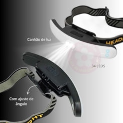 Luminária de cabeça para manicure Luminária de cabeça para manicure