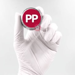 Luva de Látex Talge Branca Com pó 100un Luva de Látex Talge Branca Com pó 100un