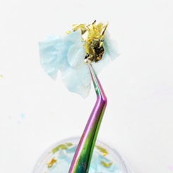 Madre Pérola Azul Bebê com Foil Mix da Jo Madre Pérola Azul Bebê com Foil Mix da Jo