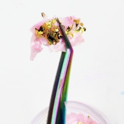 Madre Pérola Rosa com Foil Mix da Jo Madre Pérola Rosa com Foil Mix da Jo