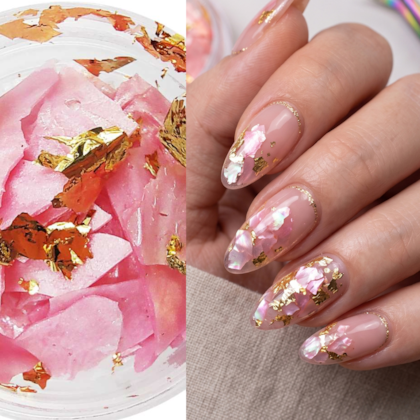 Madre Pérola Rosa Cristal com Foil Mix da Jo