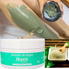 Máscara de Argila para pés e pernas cansados Detox Repos 250g