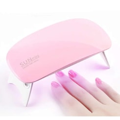 Mini Cabine UV/LED 6W Para Esmaltação E Viagem Mini Cabine UV/LED 6W Para Esmaltação E Viagem