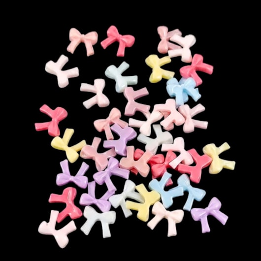 Mini Lacinho para unhas decoradas 50un para unhas