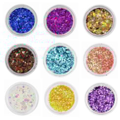 Mix de Glitter Cor: Rosa Cristal Holo 80 Mix de Glitter Cor: Rosa Cristal Holo 80