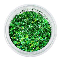 Mix de Glitter Cor: Verde Holográfico 55